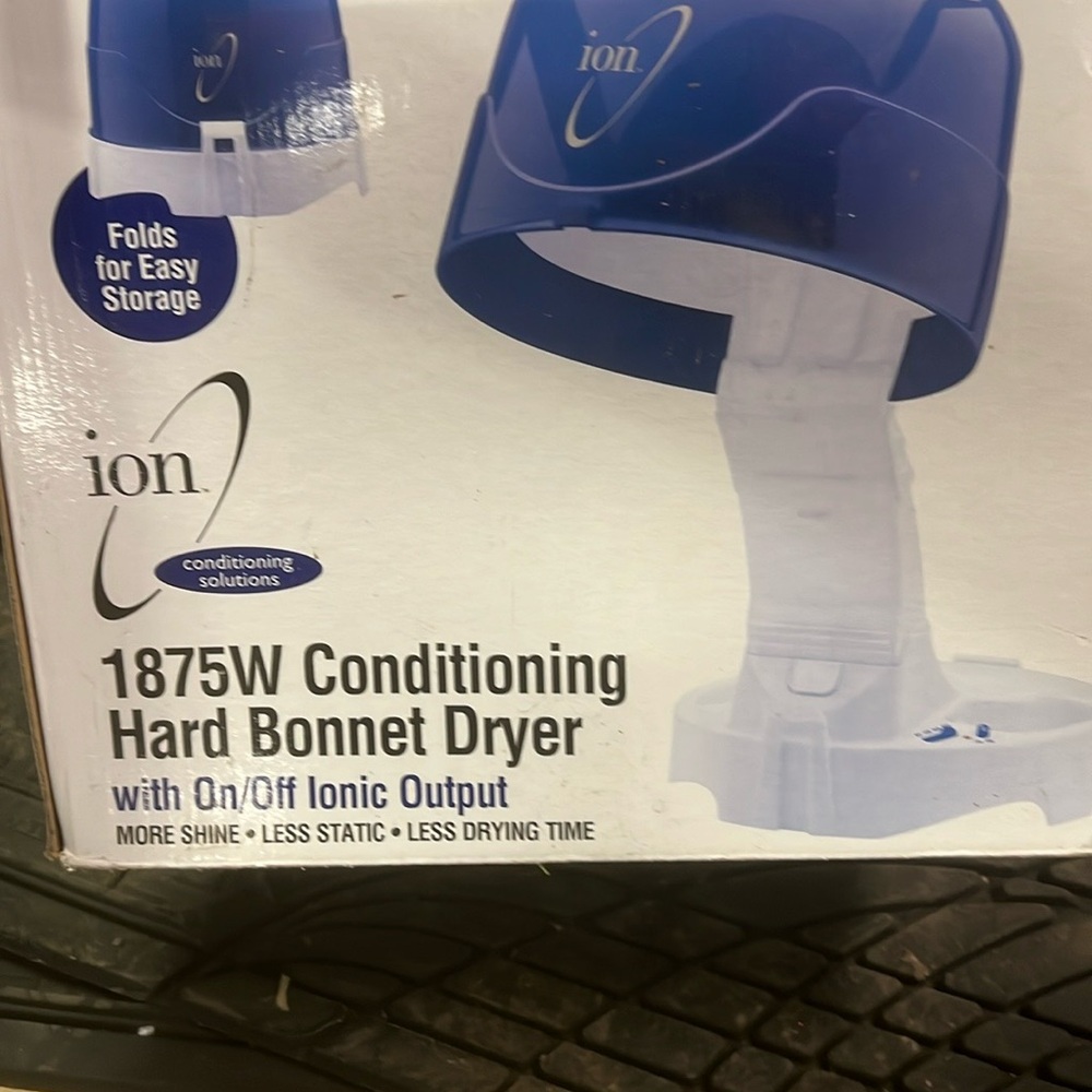 ICON Blue and White Hair Styling Tool